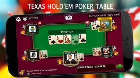 app texas holdem poker